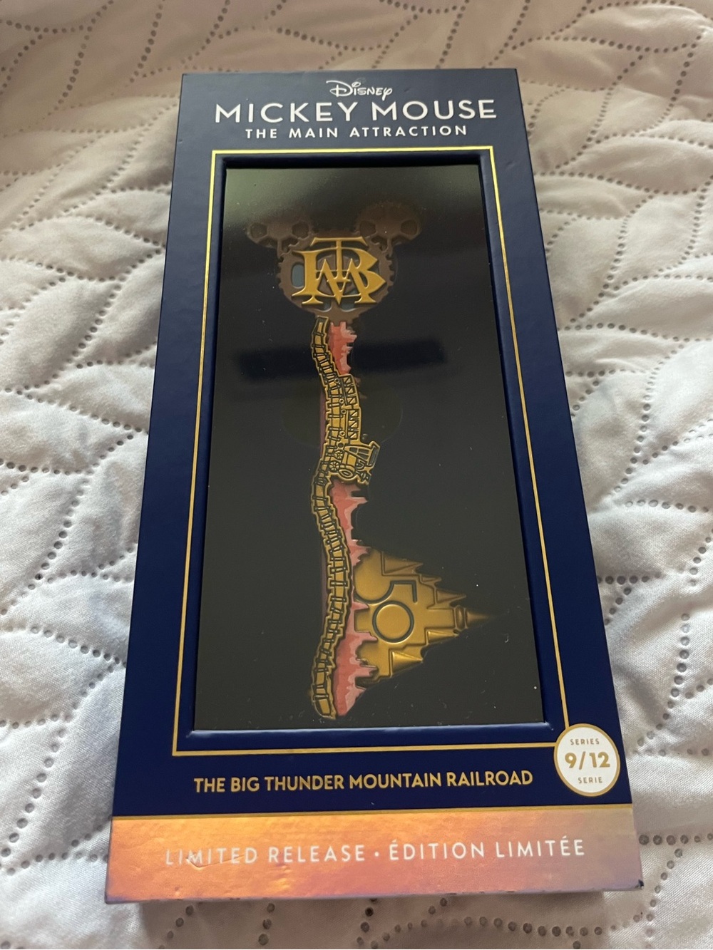 The Main Attraction Mickey Mouse Big Thunder Mountain Collectors Key